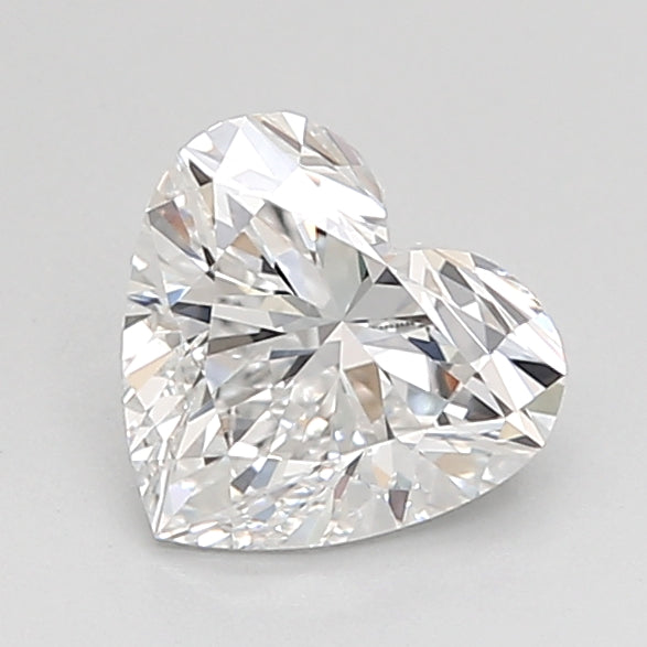 1.09 Carat Heart Shaped, Ideal Cut, E Color, VVS2 Clarity, IGI Certified Lab Grown Diamond