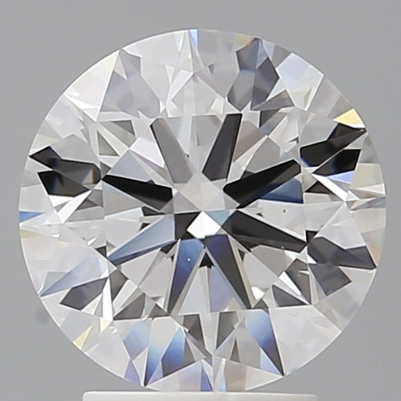 3.09 Carat Round Shaped, Ideal Cut, F Color, VVS2 Clarity, IGI Certified Lab Grown Diamond