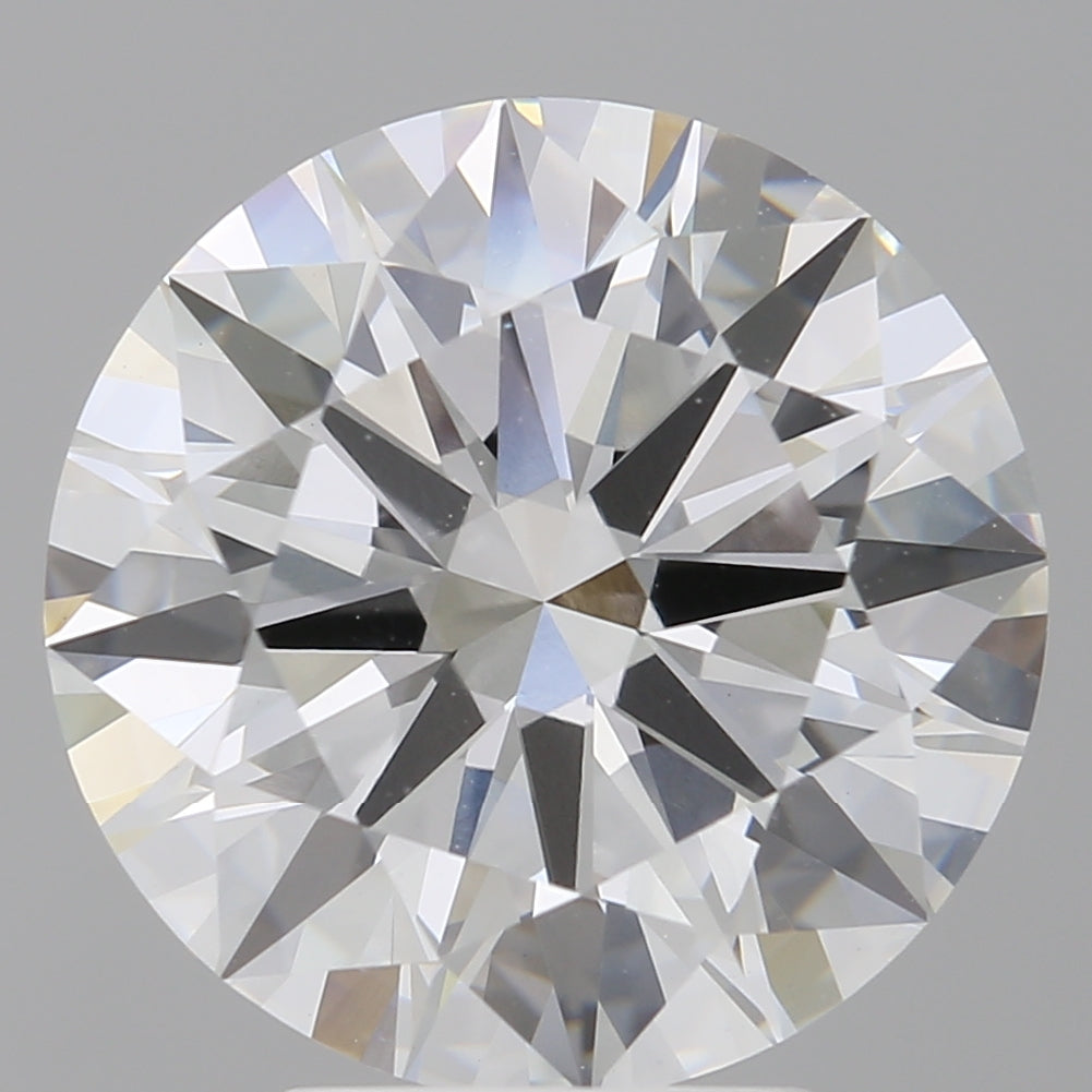 5.04 Carat Round Shaped, Ideal Cut, E Color, VVS2 Clarity, IGI Certified Lab Grown Diamond