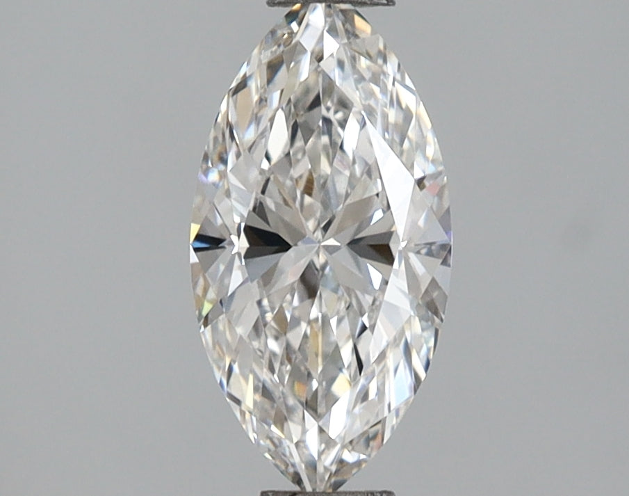 1.03 Carat Marquise Shaped, Ideal Cut, F Color, VVS2 Clarity, IGI Certified Lab Grown Diamond