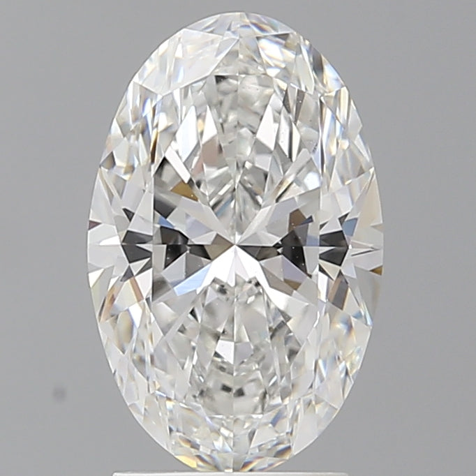 2.60 Carat Oval Shaped, Ideal Cut, F Color, VVS2 Clarity, IGI Certified Lab Grown Diamond