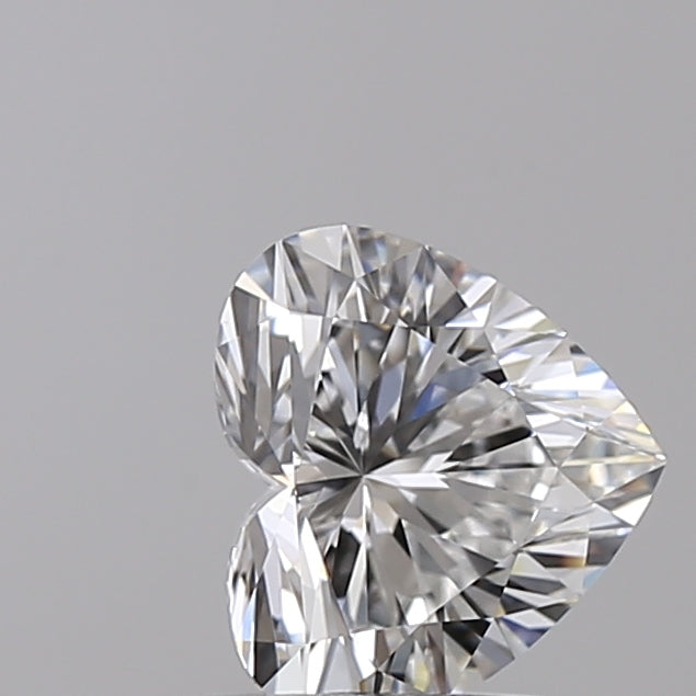 1.02 Carat Heart Shaped, Ideal Cut, F Color, VS1 Clarity, GIA Certified Lab Grown Diamond