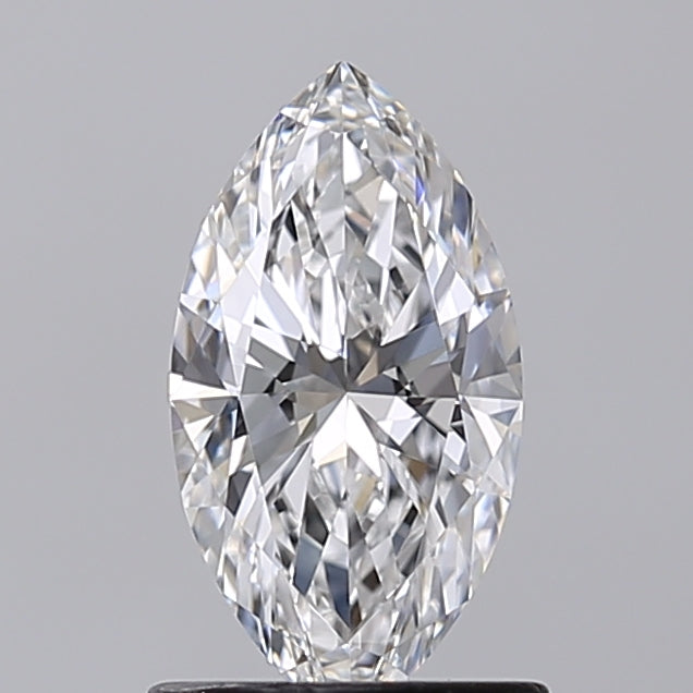 0.98 Carat Marquise Shaped, Ideal Cut, E Color, VVS2 Clarity, GIA Certified Lab Grown Diamond