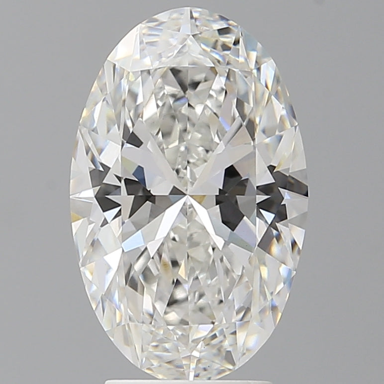 3.60 Carat Oval Shaped, Ideal Cut, F Color, VS1 Clarity, IGI Certified Lab Grown Diamond