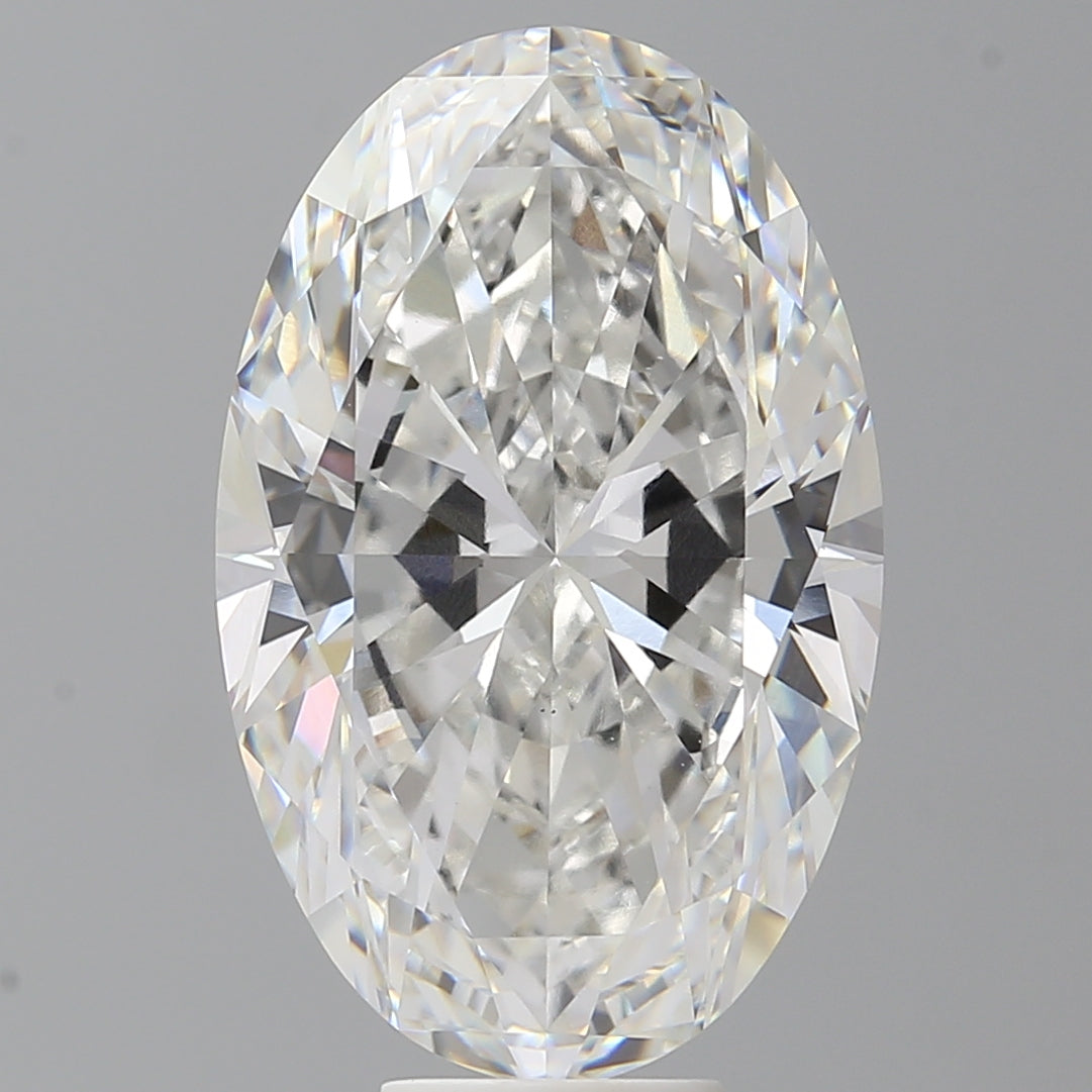 10.53 Carat Oval Shaped, Ideal Cut, F Color, VVS2 Clarity, IGI Certified Lab Grown Diamond