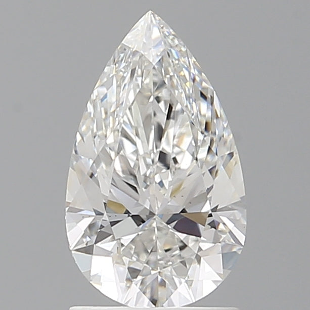 1.51 Carat Pear Shaped, Ideal Cut, E Color, VS1 Clarity, IGI Certified Lab Grown Diamond