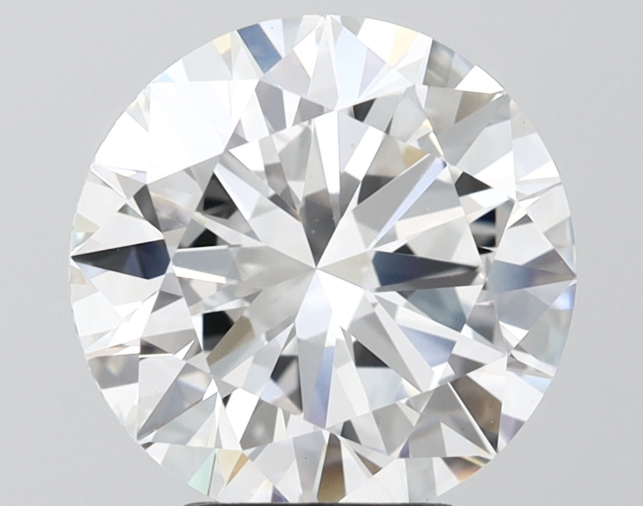 4.55 Carat Round Shaped, Excellent Cut, E Color, VVS2 Clarity, IGI Certified Lab Grown Diamond