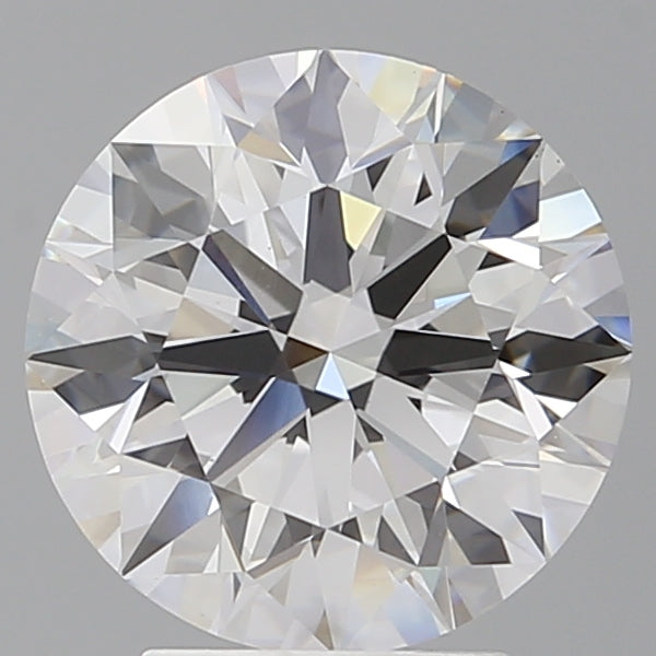 3.58 Carat Round Shaped, Ideal Cut, E Color, VVS2 Clarity, IGI Certified Lab Grown Diamond