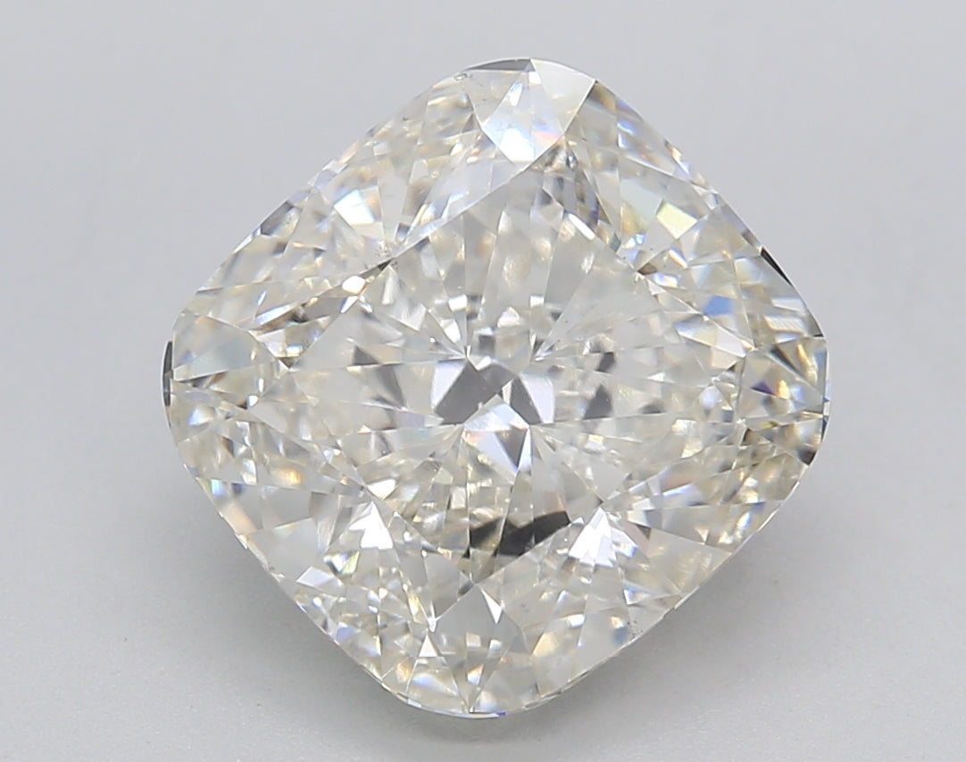 5.01 Carat Cushion Shaped, Ideal Cut, H Color, VS1 Clarity, IGI Certified Lab Grown Diamond