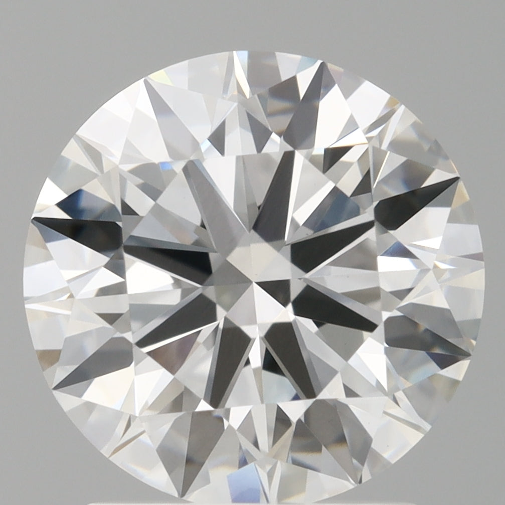 2.08 Carat Round Shaped, Ideal Cut, E Color, VVS2 Clarity, IGI Certified Lab Grown Diamond