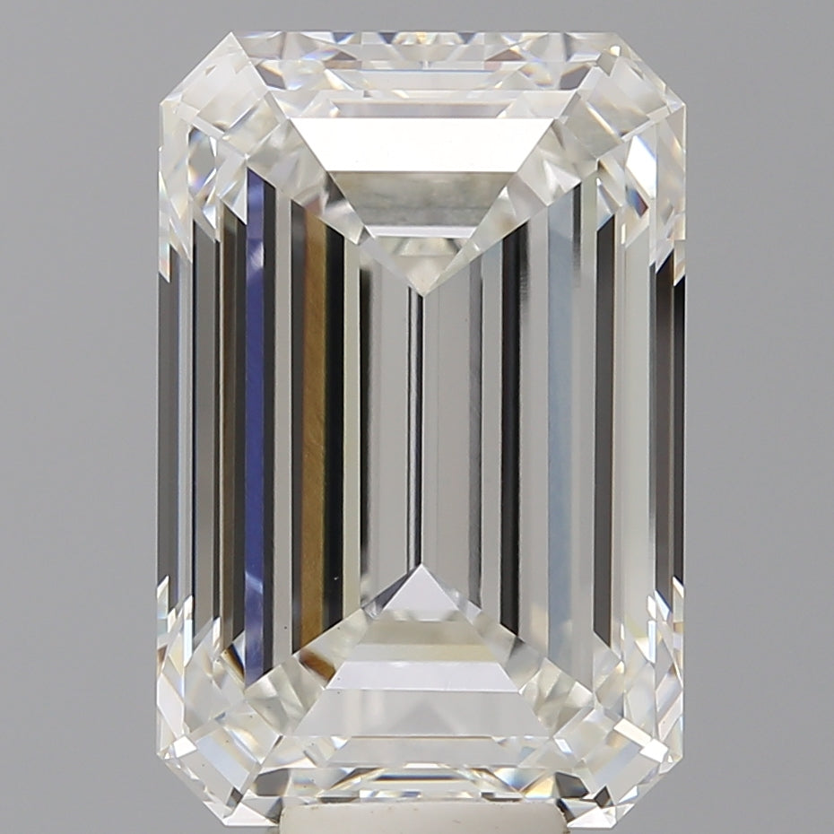 11.50 Carat Emerald Shaped, Ideal Cut, F Color, VS1 Clarity, IGI Certified Lab Grown Diamond