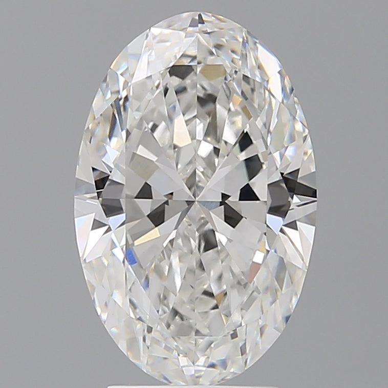 3.55 Carat Oval Shaped, Ideal Cut, E Color, VVS2 Clarity, IGI Certified Lab Grown Diamond