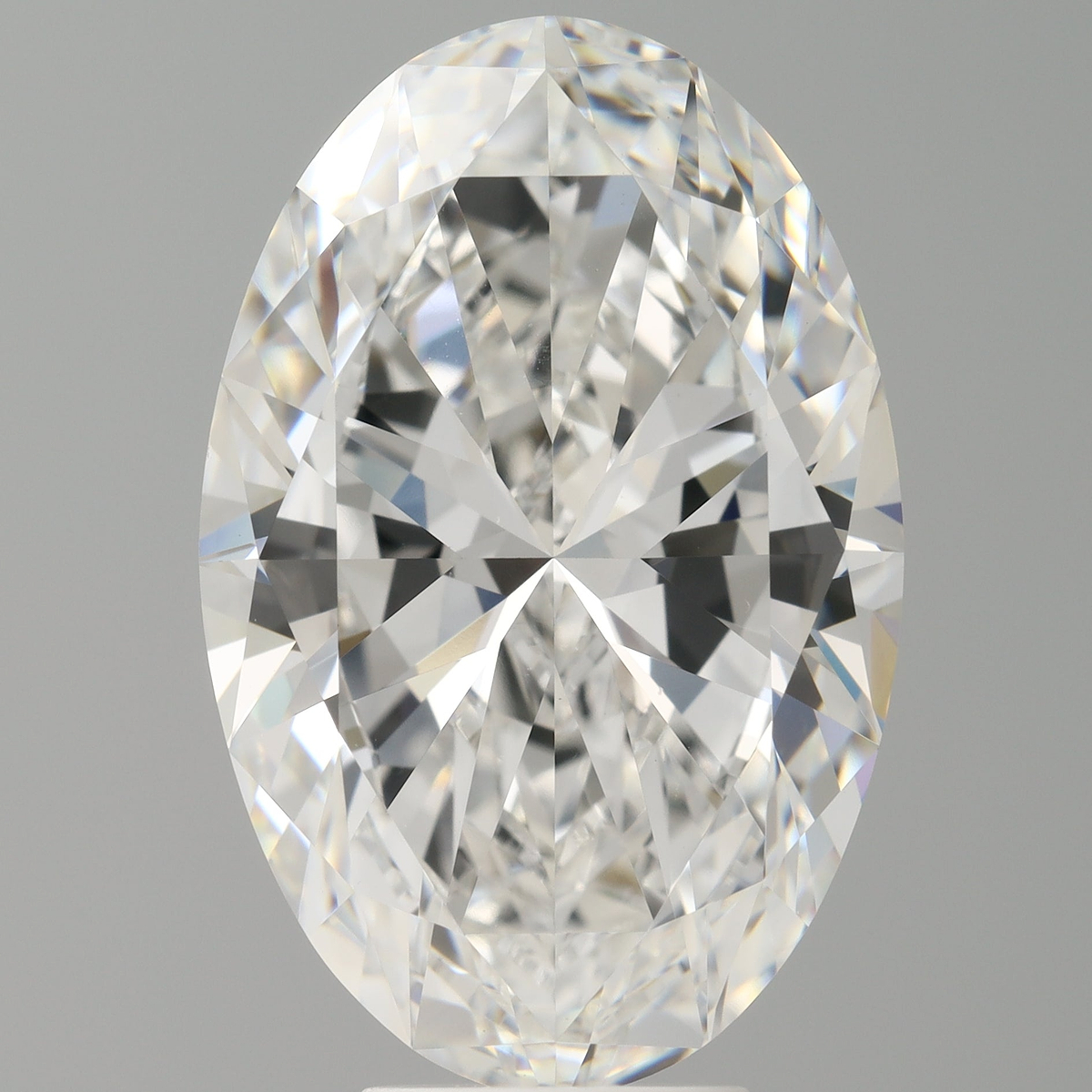 7.08 Carat Oval Shaped, Ideal Cut, E Color, VVS2 Clarity, IGI Certified Lab Grown Diamond