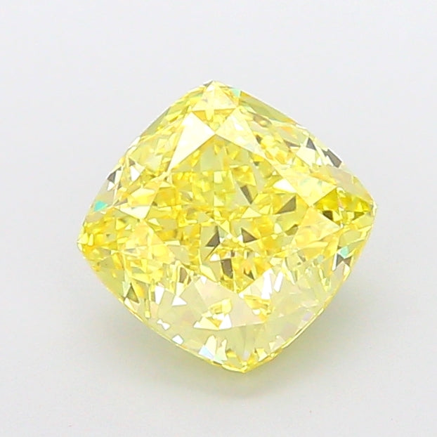 3.09 Carat Cushion Shaped, Excellent Cut, VVS2 Clarity, IGI Certified Lab Grown Diamond