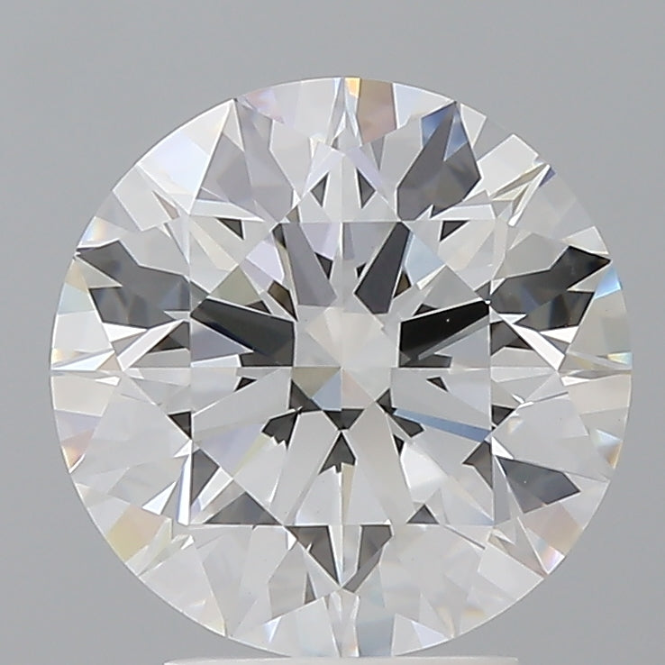 3.59 Carat Round Shaped, Ideal Cut, E Color, VVS2 Clarity, IGI Certified Lab Grown Diamond