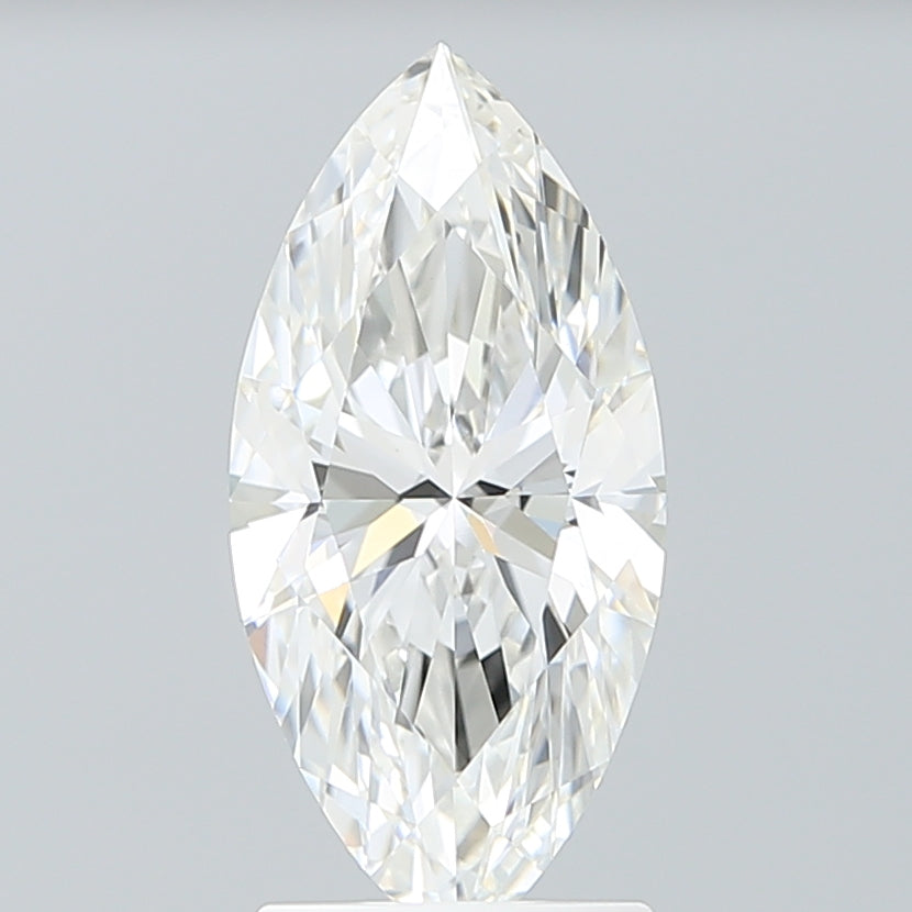 2.09 Carat Marquise Shaped, Ideal Cut, F Color, VVS2 Clarity, IGI Certified Lab Grown Diamond