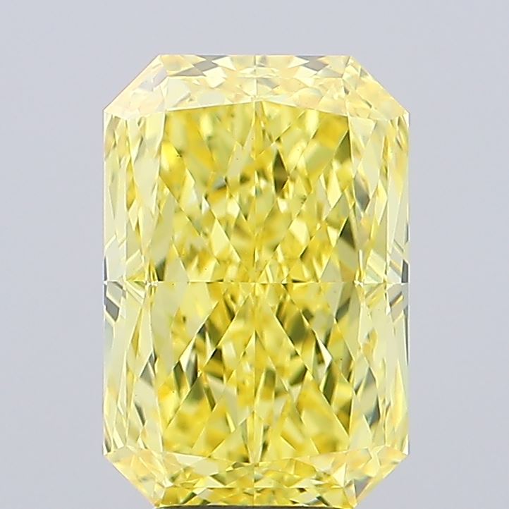 4.70 Carat Radiant Shaped, Excellent Cut, VS1 Clarity, IGI Certified Lab Grown Diamond