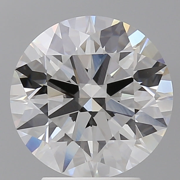 3.58 Carat Round Shaped, Ideal Cut, F Color, VVS2 Clarity, IGI Certified Lab Grown Diamond