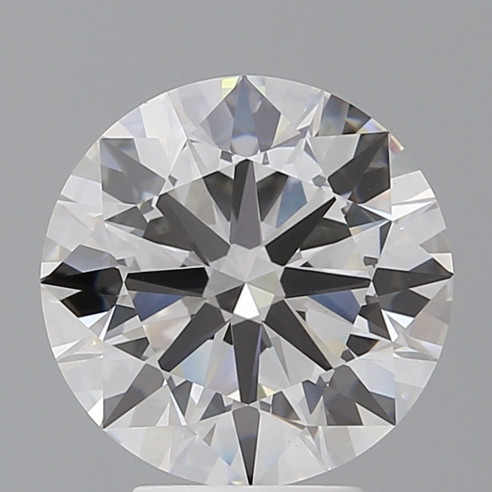 4.55 Carat Round Shaped, Ideal Cut, F Color, VVS2 Clarity, IGI Certified Lab Grown Diamond