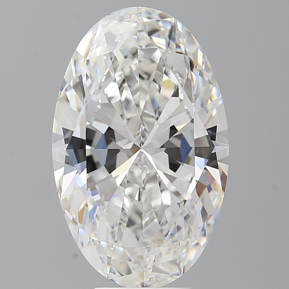 7.59 Carat Oval Shaped, Ideal Cut, E Color, VVS2 Clarity, IGI Certified Lab Grown Diamond