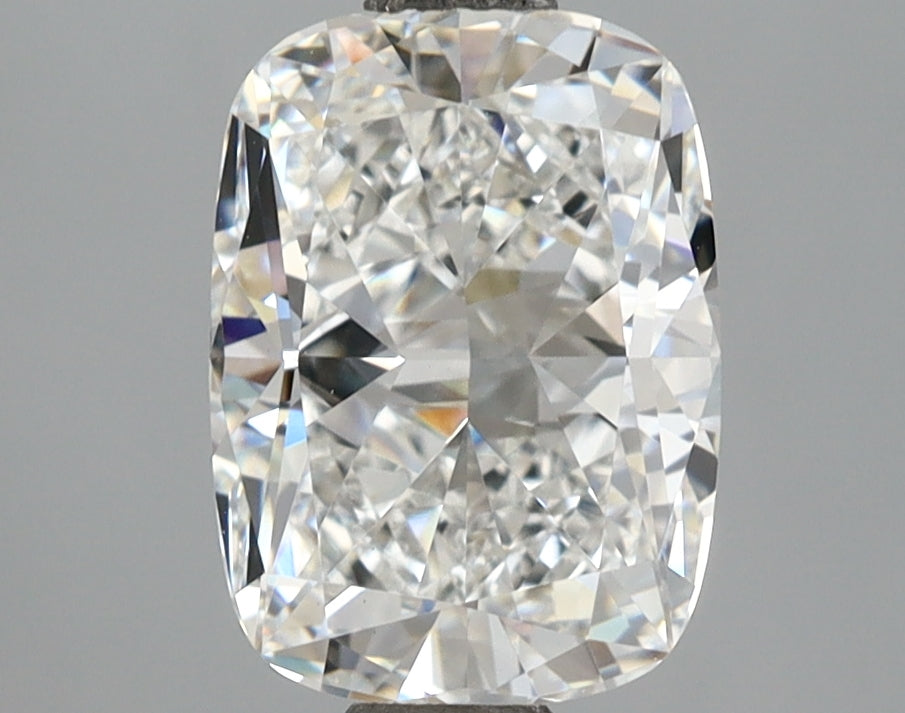 2.54 Carat Cushion Shaped, Ideal Cut, E Color, VVS2 Clarity, IGI Certified Lab Grown Diamond
