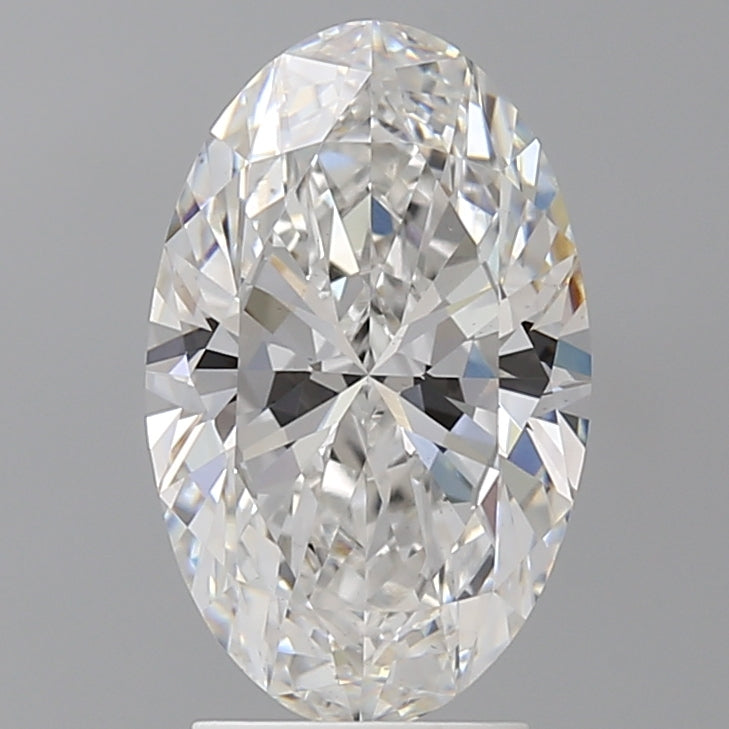 3.03 Carat Oval Shaped, Ideal Cut, E Color, VS1 Clarity, IGI Certified Lab Grown Diamond