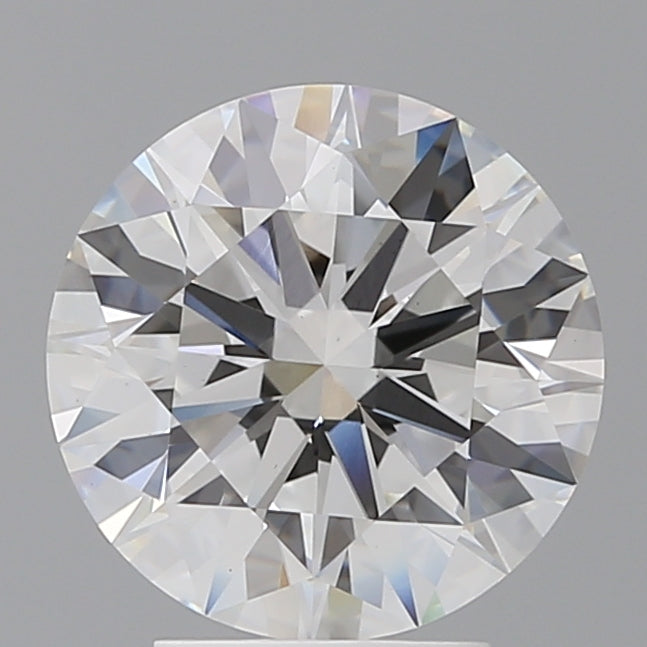 3.60 Carat Round Shaped, Ideal Cut, F Color, VVS2 Clarity, IGI Certified Lab Grown Diamond