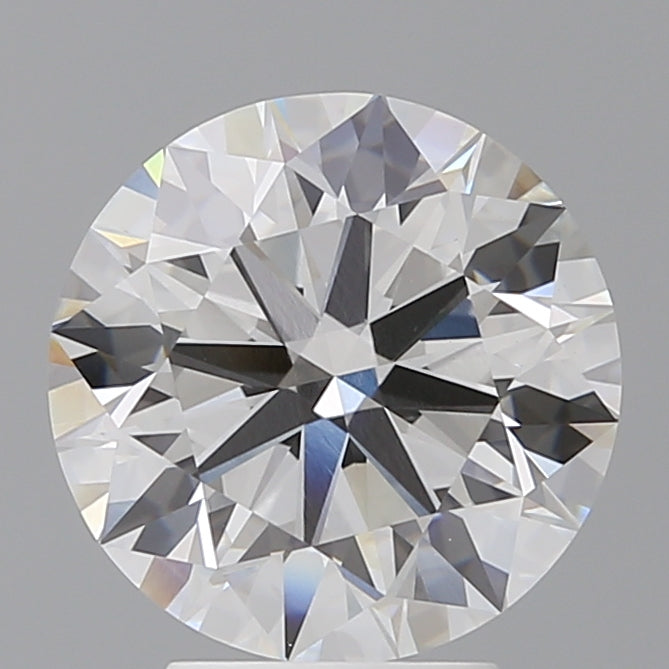 4.07 Carat Round Shaped, Ideal Cut, F Color, VVS2 Clarity, IGI Certified Lab Grown Diamond