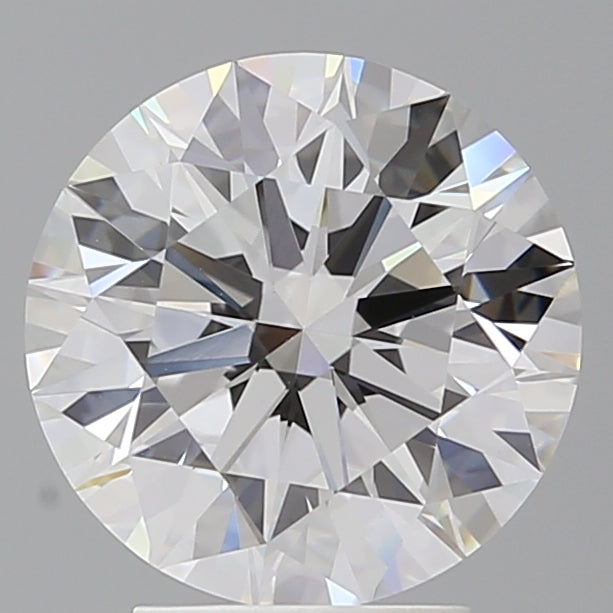 3.58 Carat Round Shaped, Ideal Cut, E Color, VVS2 Clarity, IGI Certified Lab Grown Diamond
