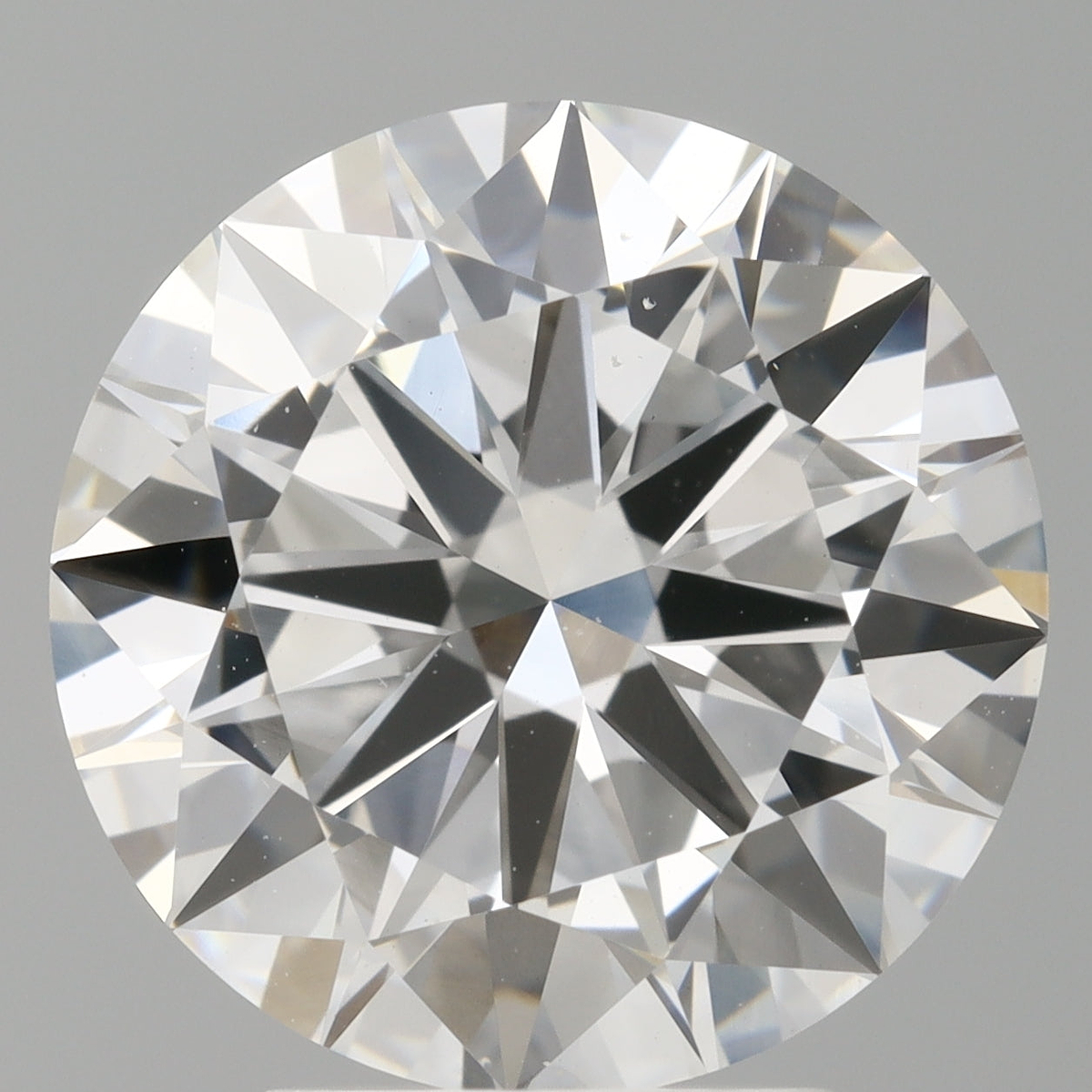 4.00 Carat Round Shaped, Excellent Cut, E Color, VS2 Clarity, IGI Certified Lab Grown Diamond