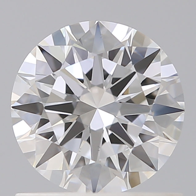 0.90 Carat Round Shaped, Excellent Cut, D Color, VS1 Clarity, IGI Certified Lab Grown Diamond