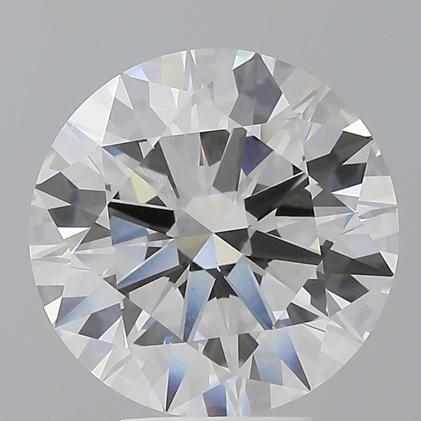 5.50 Carat Round Shaped, Ideal Cut, E Color, VVS2 Clarity, IGI Certified Lab Grown Diamond