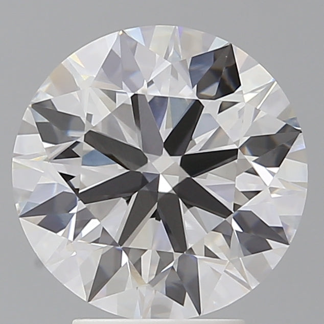 4.03 Carat Round Shaped, Ideal Cut, E Color, VVS2 Clarity, IGI Certified Lab Grown Diamond