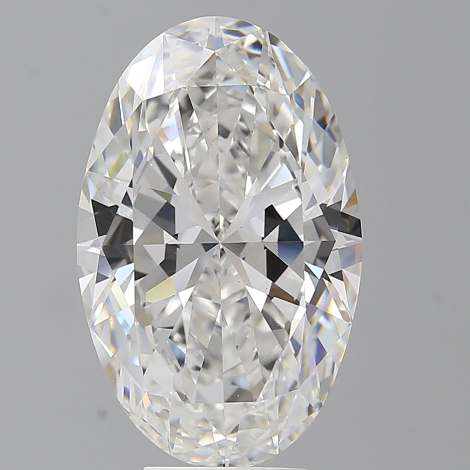 6.53 Carat Oval Shaped, Ideal Cut, E Color, VS1 Clarity, IGI Certified Lab Grown Diamond