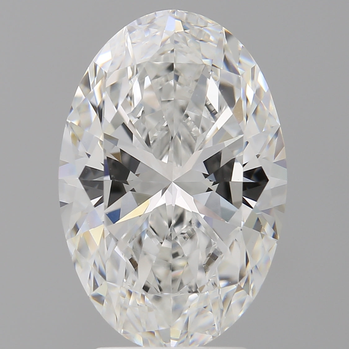 4.07 Carat Oval Shaped, Ideal Cut, E Color, VVS2 Clarity, IGI Certified Lab Grown Diamond
