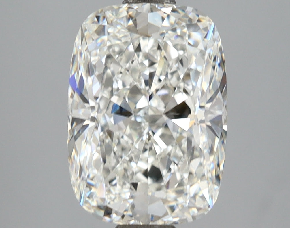 3.25 Carat Cushion Shaped, Ideal Cut, E Color, VVS2 Clarity, IGI Certified Lab Grown Diamond