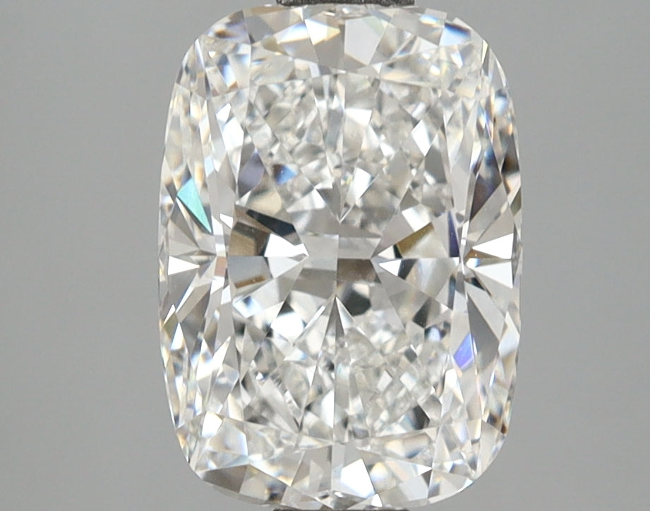 2.56 Carat Cushion Shaped, Ideal Cut, E Color, VVS2 Clarity, IGI Certified Lab Grown Diamond