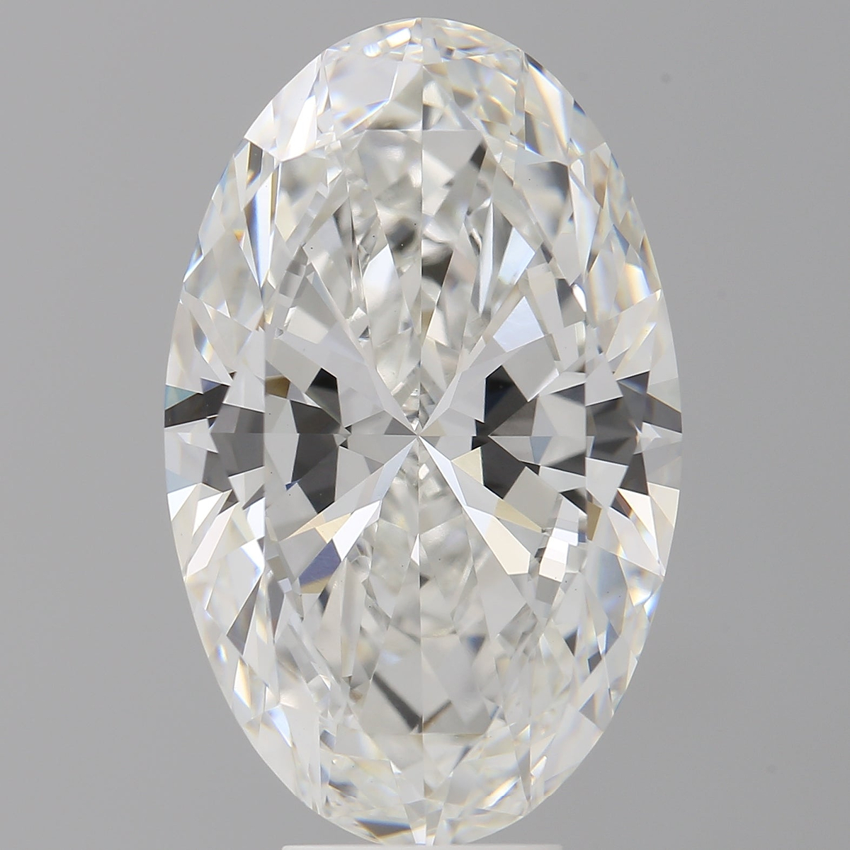 8.00 Carat Oval Shaped, Ideal Cut, F Color, VVS2 Clarity, IGI Certified Lab Grown Diamond