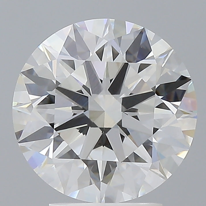 3.53 Carat Round Shaped, Ideal Cut, E Color, VVS2 Clarity, IGI Certified Lab Grown Diamond