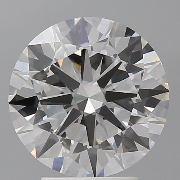3.55 Carat Round Shaped, Excellent Cut, E Color, VVS2 Clarity, IGI Certified Lab Grown Diamond