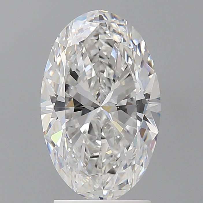 2.53 Carat Oval Shaped, Ideal Cut, E Color, VS1 Clarity, IGI Certified Lab Grown Diamond