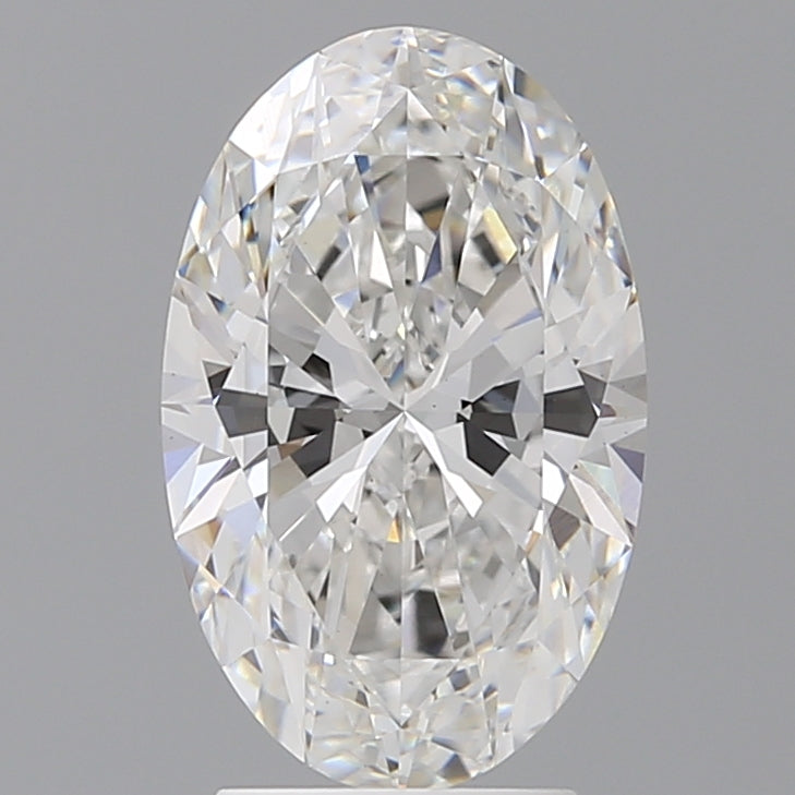 3.09 Carat Oval Shaped, Ideal Cut, E Color, VS2 Clarity, IGI Certified Lab Grown Diamond