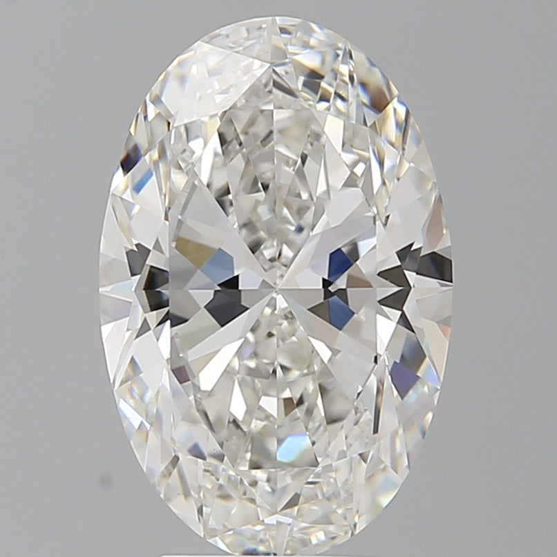 4.51 Carat Oval Shaped, Ideal Cut, F Color, VVS2 Clarity, IGI Certified Lab Grown Diamond