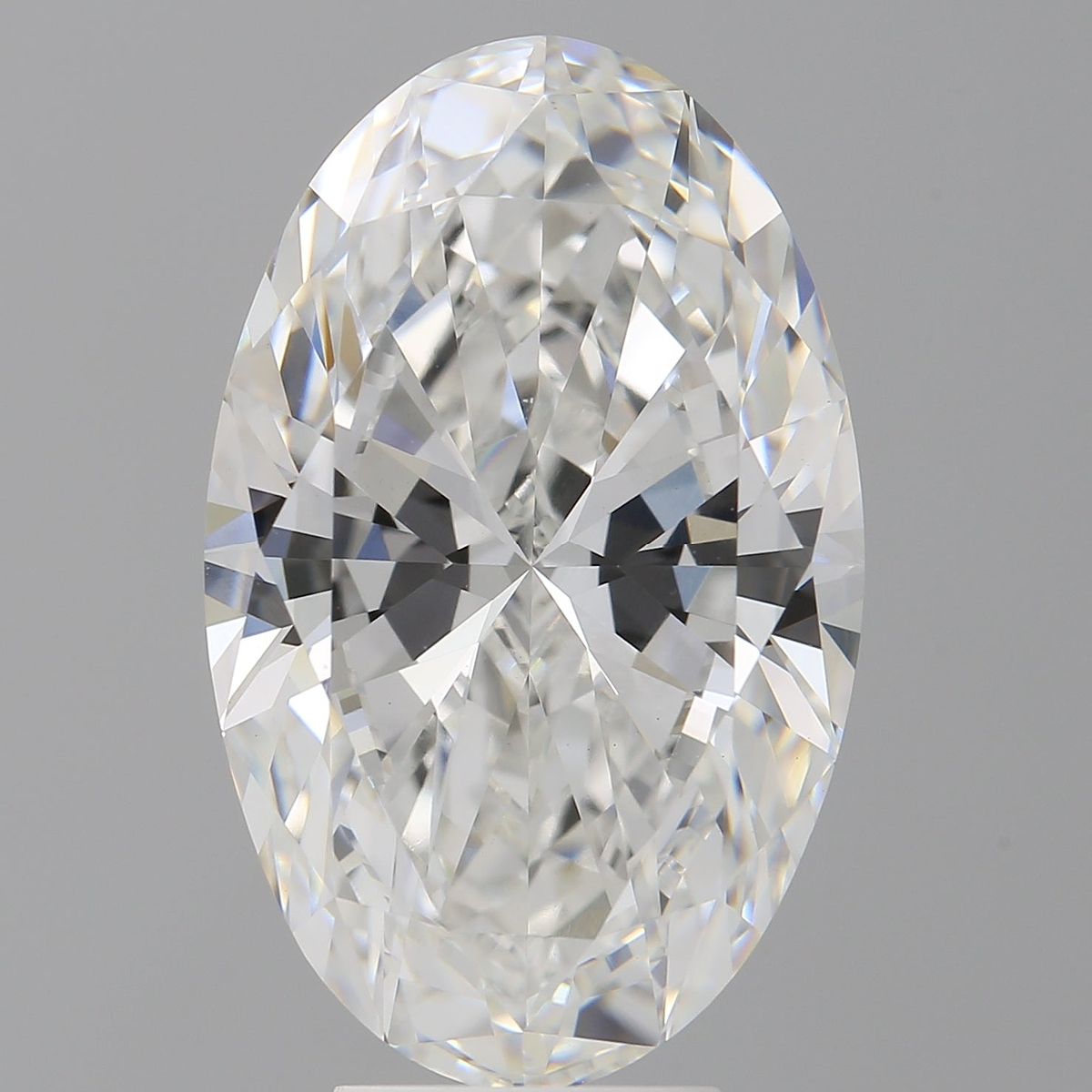6.56 Carat Oval Shaped, Ideal Cut, E Color, VVS2 Clarity, IGI Certified Lab Grown Diamond
