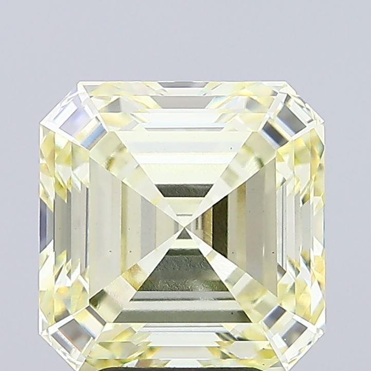 5.05 Carat Asscher Shaped, Ideal Cut, VS1 Clarity, IGI Certified Lab Grown Diamond