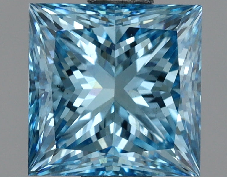 1.51 Carat Princess Shaped, Excellent Cut, VS1 Clarity, IGI Certified Lab Grown Diamond