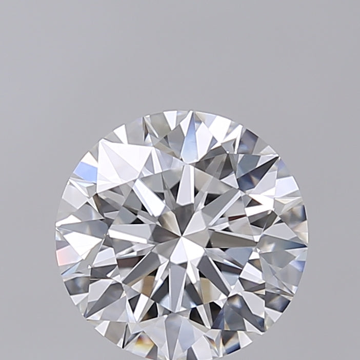 2.01 Carat Round Shaped, Excellent Cut, D Color, VVS2 Clarity, IGI Certified Lab Grown Diamond