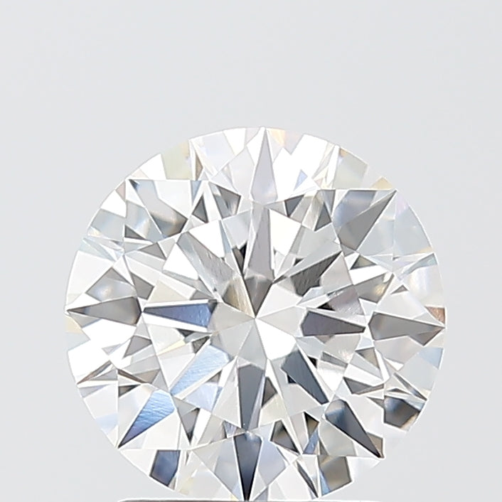 2.03 Carat Round Shaped, Ideal Cut, E Color, VVS2 Clarity, IGI Certified Lab Grown Diamond