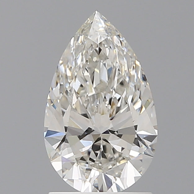 1.60 Carat Pear Shaped, Ideal Cut, F Color, VVS2 Clarity, IGI Certified Lab Grown Diamond