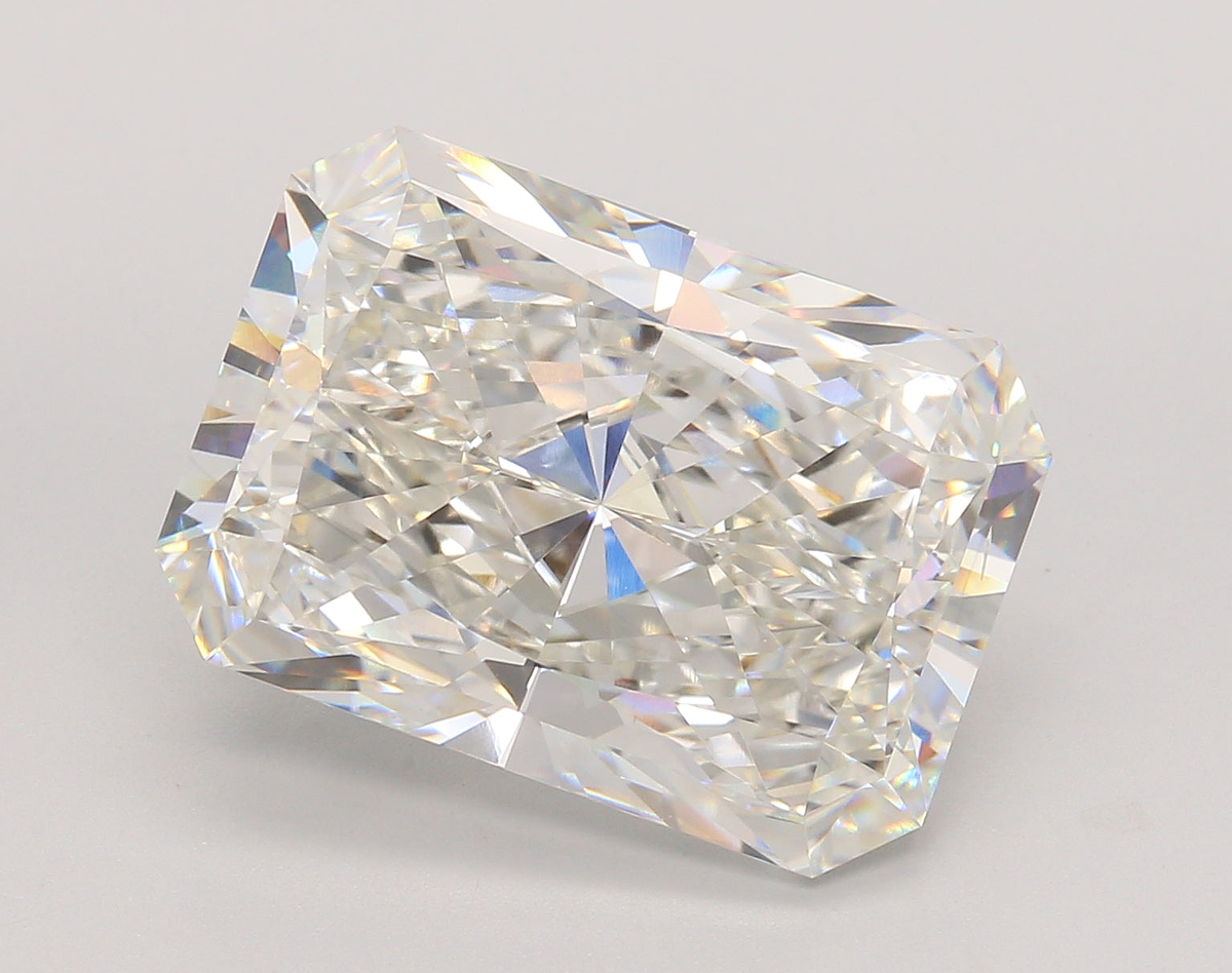 11.02 Carat Radiant Shaped, Ideal Cut, G Color, VS2 Clarity, IGI Certified Lab Grown Diamond